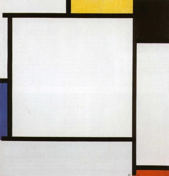 Piet Mondrian Composition 2